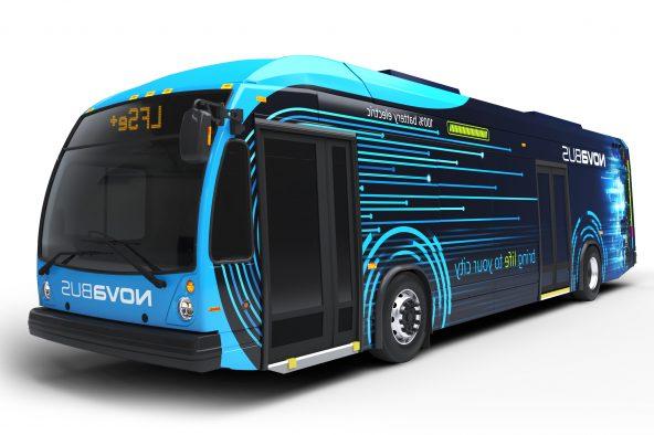 Nova总线宣布魁北克省四家交通机构最大的LFSe+公交车订单